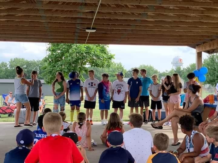 Sam giving out awards