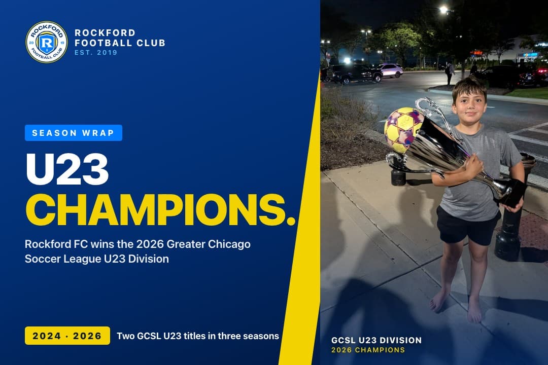 Rockford FC Wins the 2026 GCSL U23 Championship